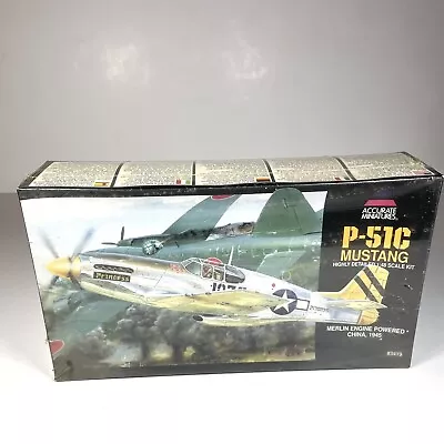 ACCURATE MINIATURES 1/48 P-51C Mustang #3415 Model Kit-SEALED & NEW!!! • $39.99