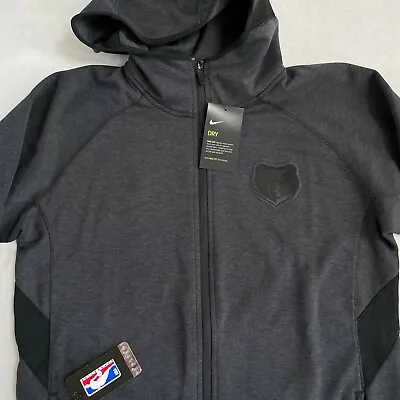 NWT Nike NBA Memphis Grizzlies Player Team Issued Hoodie Sweatshirt AV1540 MT LT • $84.99