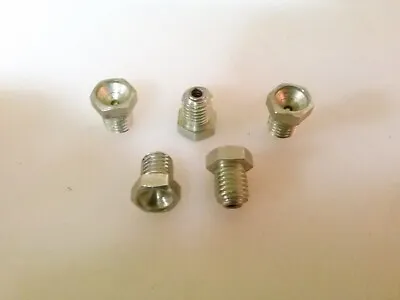 (5) Pack 1/4-28 (NPT) Low Profile Grease Zerk Fitting • $8