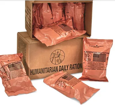 The Wornick Company MRE 1 Case Of HDR U.S. Military Surplus Humanitarian Meal • $55