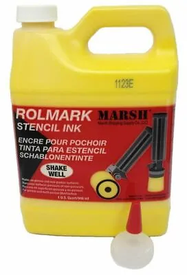 Marsh Rolmark Ink 1 Quart Various Colors • $38.25