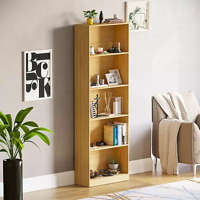 Cube 2 3 4 5 Tier Bookcase Wooden Bookshelf Shelf Storage Unit Display Stand • £59.90