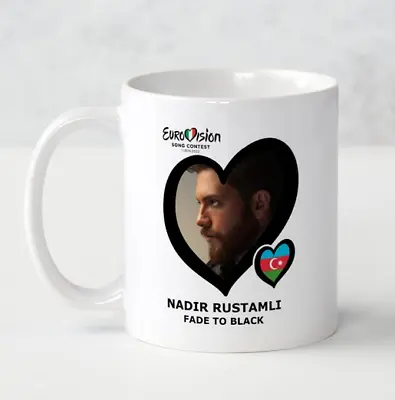 £8.99 • Buy Eurovision 2022 Azerbaijan Nadir Rustamli Fade To Black Eurovision Party Gift