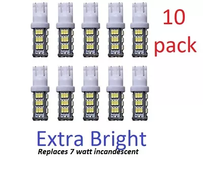 10-pack 12V AC/DC LED Bulb For Malibu Landscape Lighting WARM WHITE T10-T15 -HQ  • $18.89