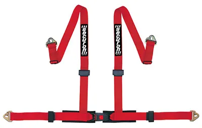 NEW Securon 655 / Red 4 Point Racing Rally Race Harness With Snap Hooks • £51.95