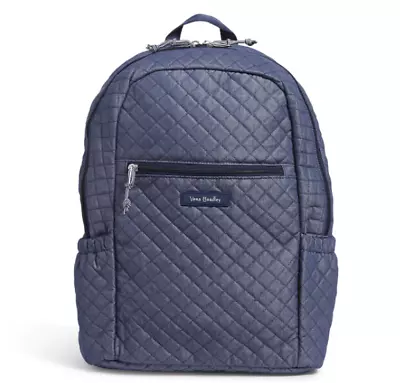 NEW Vera Bradley Denim Moonlight Backpack  Work Travel Casual • $36.99