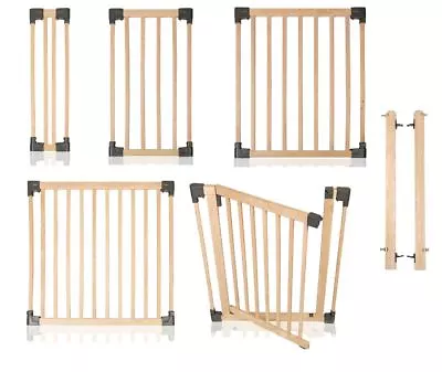 £44.90 • Buy Safetots Wooden Multi Panel Multi Use Room Divider Fire Surround Extensions
