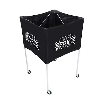 Portable Ball Cart On Wheels - 40 X 24in Volleyball Cart With Wheels Equipmen... • $129.96