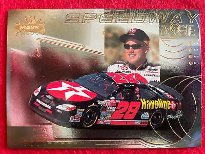 Ricky Rudd 2000 Maxx Speedway Boogie All Foil Insert Card W/ Gold Foil Stamping • $2