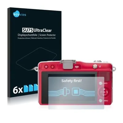 Olympus PEN Mini E-PM2  6 X Transparent ULTRA Clear Camera Screen Protector • $22.79