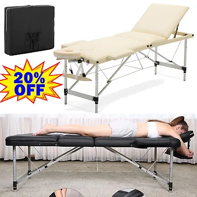 £13.30 • Buy Massage Table Bed Portable Beauty Couch Professional Folding Lightweight Salon