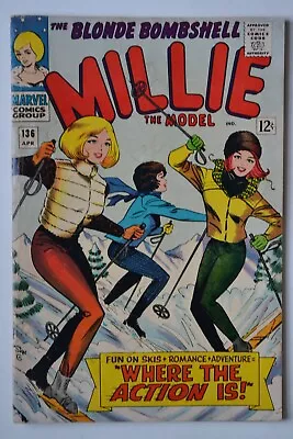 Millie The Model #136 April 1966 F/VF Marvel Comics • $4.37