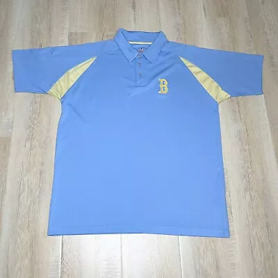 Russell Athletic Team Issue Polo Shirt Mens XL UCLA Bruins Blue Golf • $16.90