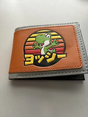 BIOWORLD Super Mario Yoshi World Bi-Fold Wallet • $12