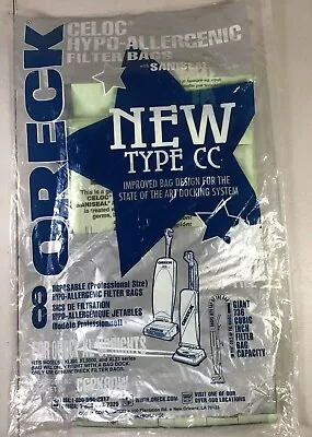 Oreck Type CC Vacuum Cleaner Bags CCPK8DW Lot Of 6 New Bags  • $6.95