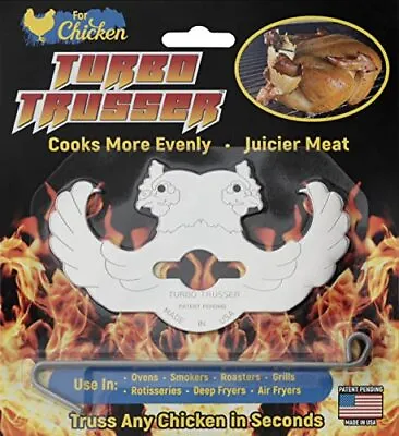 $23.30 • Buy Turbo Trusser - Truss Poultry For Ovens, Smokers, Roasters, Grills, Rotisseries