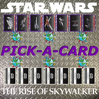 Star Wars Rise Of Skywalker Pick-a-card Purple Ships And Vehicles Topps 2019 • $9.96