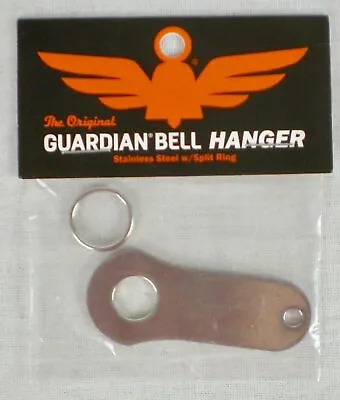 Guardian® Bell Silver Hanger Mount Motorcycle Luck Gremlin Harley Ride • $9.30