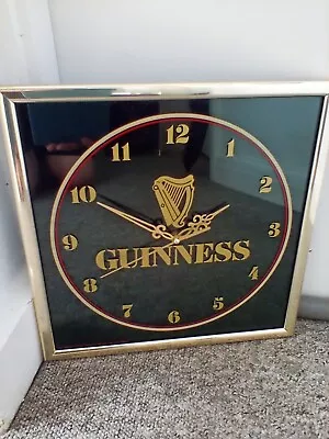 £125 • Buy Vintage Guinness Collectable Rare Bar Pub Clock.