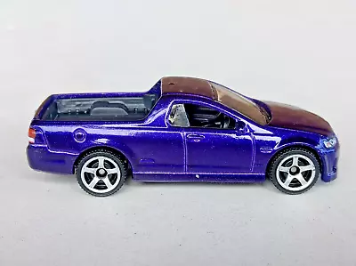 Matchbox Holden Commodore SS-V Ute 2010  Purple. • $16.08