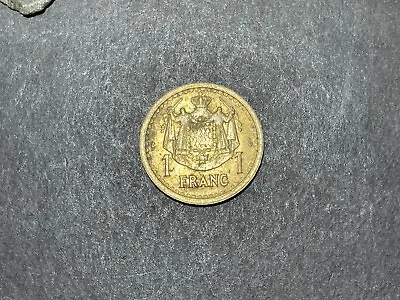 Monaco One Franc Coin • $4.99