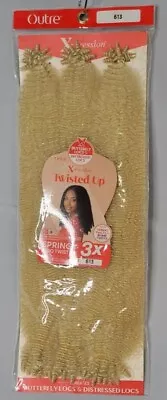 $14.99 • Buy Outre X-Pression Twisted Up Springy Afro Twist 24  3x  Color 613 Creates...