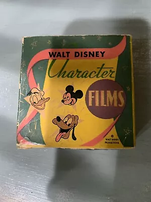 Mickey Mouse Walt Disney Vintage Character Films 8MM Film Reel Marked 1556-A • $14.99