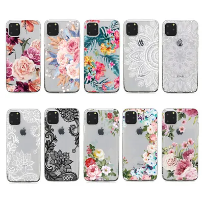 Silicone Phone Case For Huawei P8 P40 Y5P Y7P Mate 10 20 30 Clear Printing Cover • £3.59
