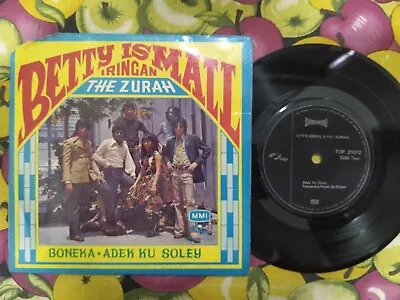 Malay 70s Band BETTY ISMAIL & THE ZURAH Funk Phychadelic Ep Not Lp Cd Rare HEAR • $50