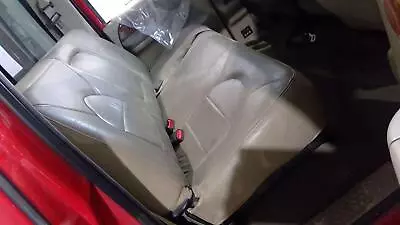 2000 Ford F350 SD Leather Medium Parchment HF Rear Bench Seat • $182.25