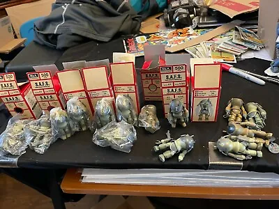 S.A.F.S. Ma.K Series 01 1/35 Scale Figure Huge Lot Miniatures Space War • $161.99