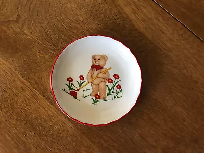 £12.57 • Buy Mason’s Miniature Plate, England; “Teddy Bears” 1984, EUC, Red Poppies, 3 3/4”