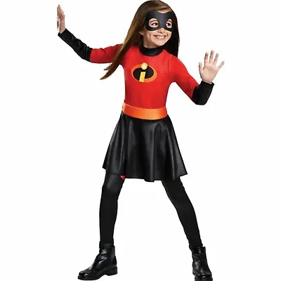 Disney Incredibles Violet Costume 10-12 Large New Child Girls Removable Skirt • $59.99