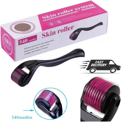 $6 • Buy 540 Microneedle 0.25-1mm Micro Needle Derma Roller Scar Wrinkles Stretch Mark