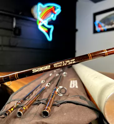 Sage Graphite II 996-4RP. 9'6  9WT Fly Rod - USED • $73