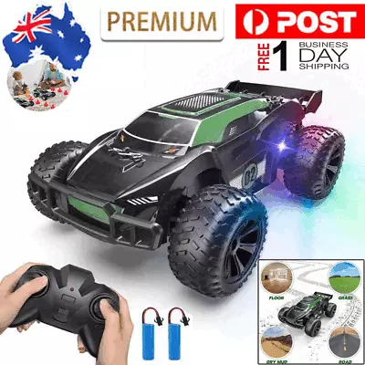 Remote Control Car RC Cars Toy Vehicles 1:18 Scale All Terrain 2WD 2.4 Ghz • $31.96