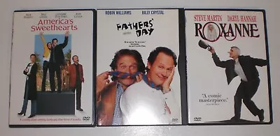 Dvd Lot Of 3 - America's Sweethearts 1997 Fathers' Day Roxanne - Romance Comedy • $2.97