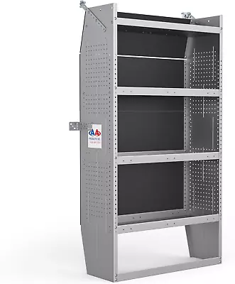 AA Products SH-6003 Steel Mid/High Roof Van Shelving Storage System Fits Transit • $581.99