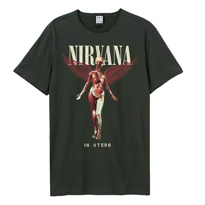 Amplified Unisex Adult In Utero Nirvana T-Shirt (GD157) • $57.79