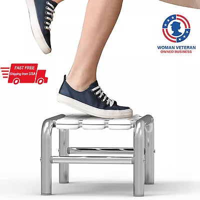 Stainless Steel Constructed Heavy Duty Metal Step Stool 300lbs Loading 5in/ 9in • $39.99