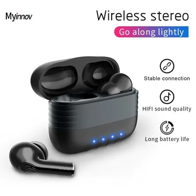 $29.99 • Buy Bluetooth Wireless Earbuds Earphone Headset For Apple Iphone IPod Android Galaxy