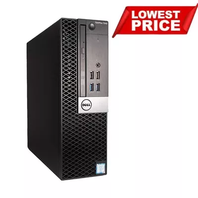 Dell Desktop I5 Computer PC SFF 16GB RAM 1TB Hard Drive Windows 11 Pro WiFi BT • $149.98