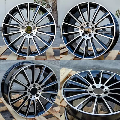 19x8.5 Wheels Fit Mercedes S430 S500 S550 S600 CL500 CL550 19  5x112 Rims Set 4 • $849