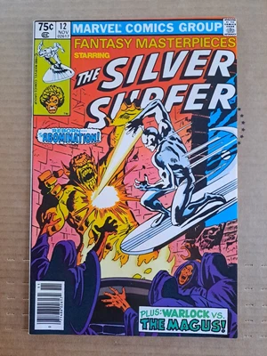 $1 • Buy Marvel Fantasy Masterpieces #12 Silver Surfer 1980 Warlock BEAUTIFUL GRADE 