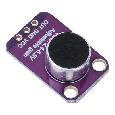 Microphone Amplifier Module Sound Sensor 2.4V To 5.5V Microphone Preamplifier • £3.56