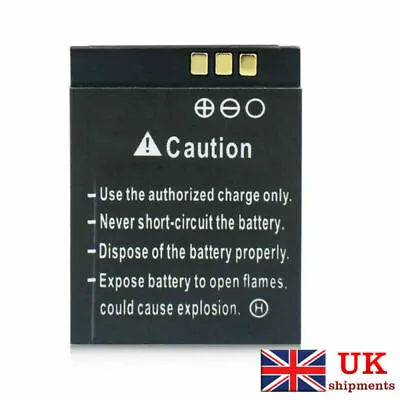 Lq-s1 3.7v 380mah Rechargeable Li-ion Smart Polymer Watch Dz09 Qw09w8 Battery • £7.99