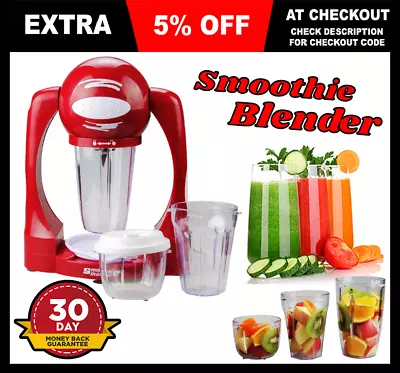 Juice Maker Machine Blender Fruit Juicer Juice Mixer Milkshake Mini Ice Was $65 • $34.99