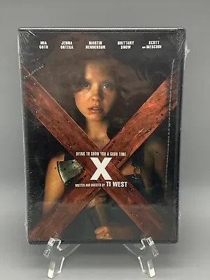 X (DVD 2022) Horror - Mia Goth Martin Henderson BRAND NEW Sealed • $9.97