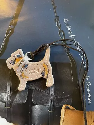 £9.25 • Buy Radley Ivory Dog Tag / Bag Charm / Key Ring