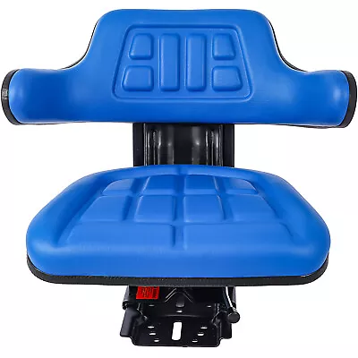 Tractor Seat Suspension Adjustable Replacement Padded Seat For FORD/NEW HOLLAND • $115.99